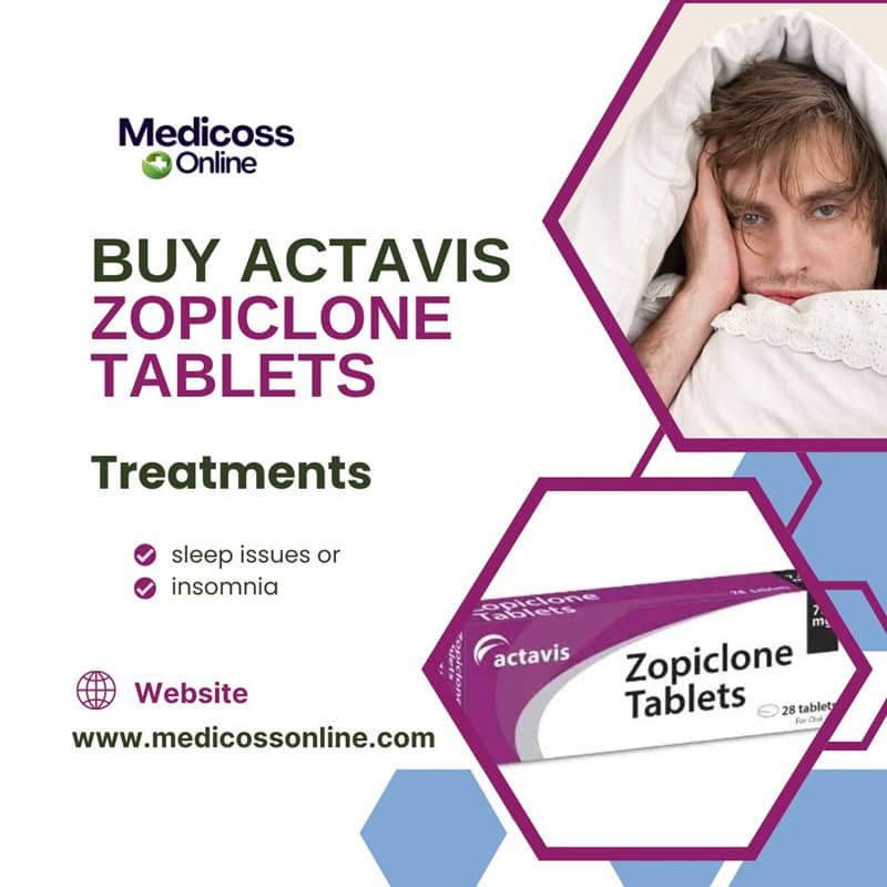 Buy Actavis Zopiclone Tablets 800